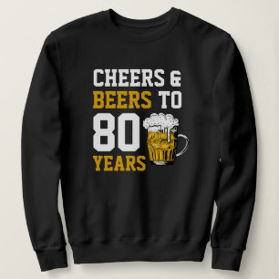 Sudadera 80 años de júbilo y cerveza a 80 años