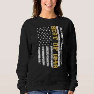 Sudadera 80 Años Mejor De 1942 80º cumpleaños