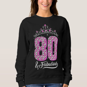 Sudadera 80 Y Fabulosas mujeres de la Corona del Diamante e