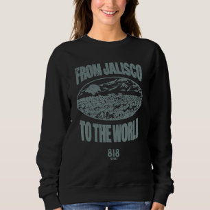 Sudadera 818 Tequila Cherry LA De Jalisco Al Mundo