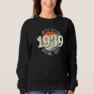 Sudadera 82º Aniversario 1939 Edición Piezas Originales Vin