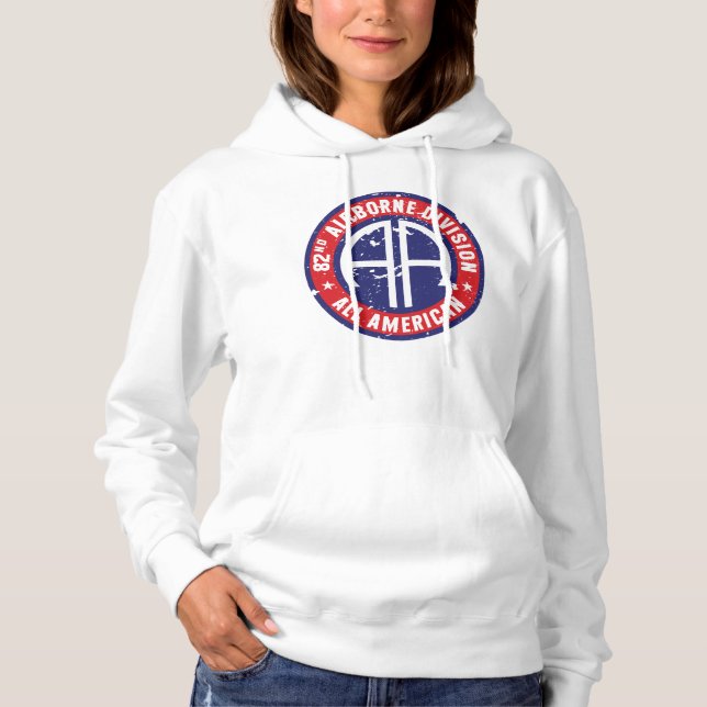 Sudadera 82.ª División Aérea "Todas las mujeres americanas" (Anverso)