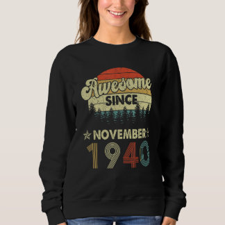 Sudadera 82.º cumpleaños increíble desde noviembre de 1940 