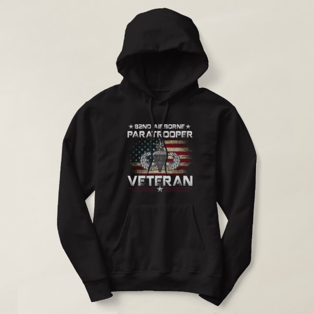 Sudadera 82.º Paracaidista Aéreo (Diseño del anverso)