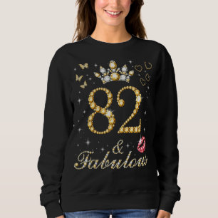 Sudadera 82 y fabuloso 82 cumpleaños 82 años de edad y fabu