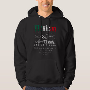 Sudadera 85.º regalo de cumpleaños Edad Mexicana Nacimiento