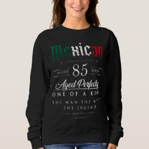 Sudadera 85.º regalo de cumpleaños Edad Mexicana Nacimiento