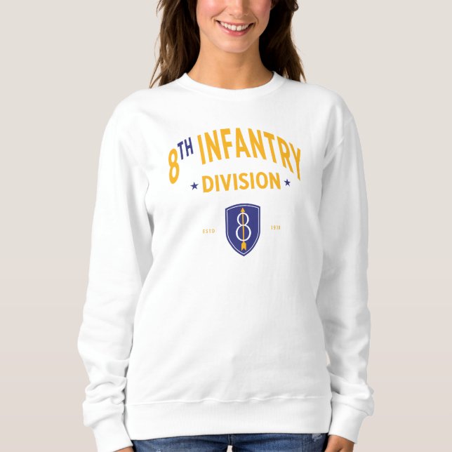 Sudadera 8.ª División de Infantería - Ejército de los Estad (Anverso)