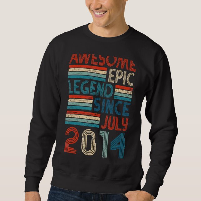 Sudadera 8.ª fama épica desde julio de 2014 (Anverso)