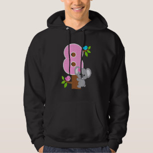 Sudadera 8.º cumpleaños Koala Oso 8.º cumpleaños Chica Koal
