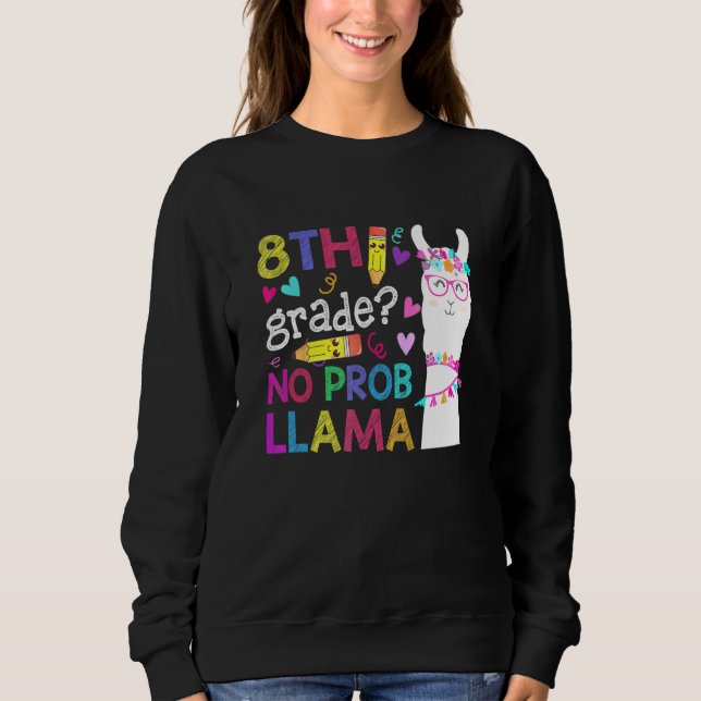 Sudadera 8.º Primer Día Del Profesor Sin Llama (Anverso)
