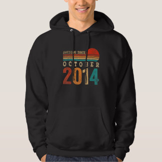 Sudadera 8 años de edad increíble desde octubre de 2014 8º