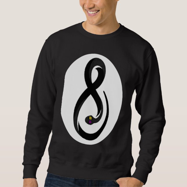 Sudadera 8 ball 24 mamba casual (Anverso)