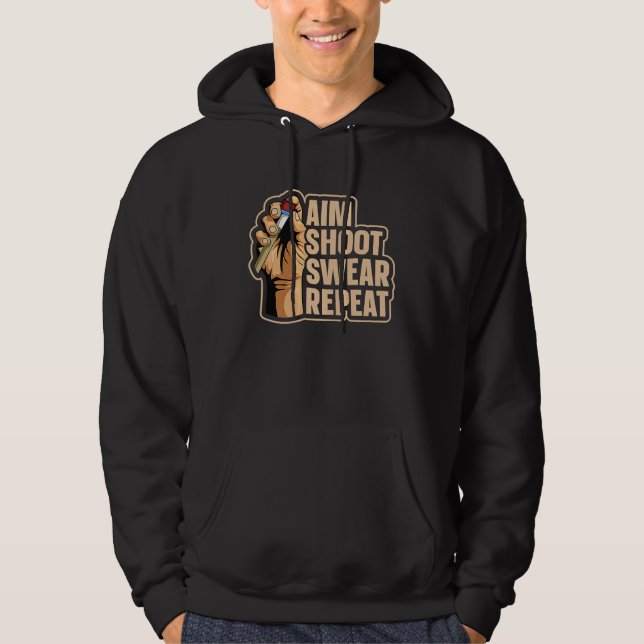 Sudadera 8 ball pool billiard Quote for a Pool player  1 (Anverso)