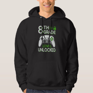Sudadera 8th Grade Level Unlocked VideoGame Gamer Back to S