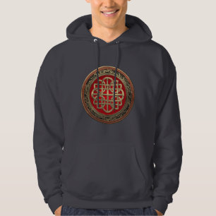 Sudadera [900] Cruz céltica sagrada del nudo del oro