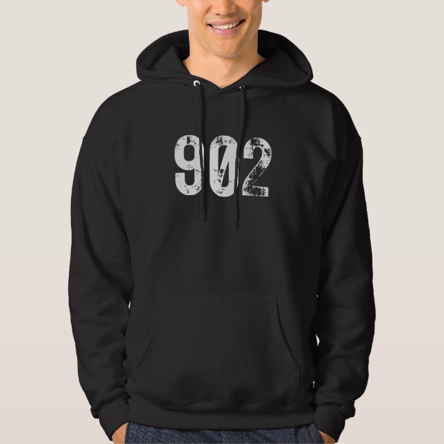 Sudadera 902 Area Code Nova Scotia PE Island Mobile Area Co (Anverso)
