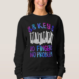 Sudadera 90 Claves 10 Dedos No Problema Instrumento Piano P