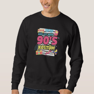 Sudadera 90 Costume 90s Equipo Retro Music Motto 90s