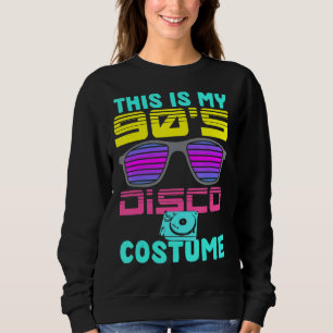 Sudadera 90 gafas de sol Vinyl Music Disco Disstume Part