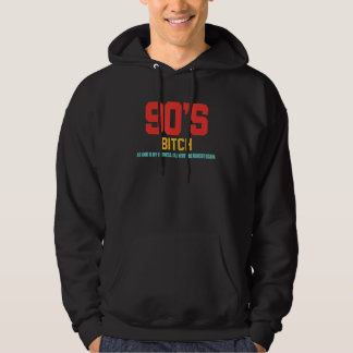 Sudadera 90's Btch As God Is My Witness I'll Never Be Hungr