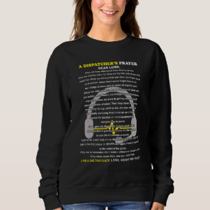 Sudadera 911 Dispatcher Prayer Thin Yellow Line Dispatcher