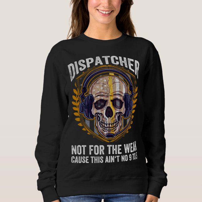 Sudadera 911 Operator Emergency Dispatchers 911 Dispatcher (Anverso)