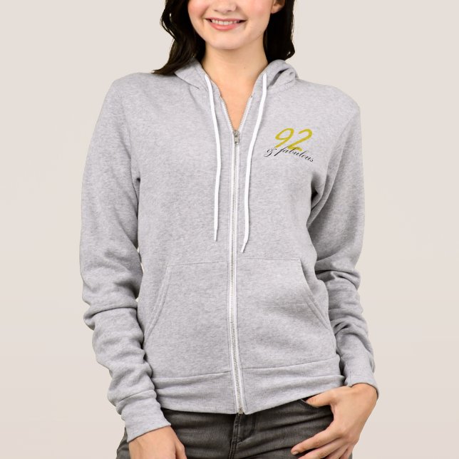 Sudadera 92 y fabuloso (Anverso)