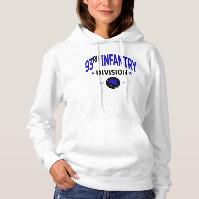 Sudadera 93.ª División de Infantería "Cascos Azules" Mujere (Anverso)