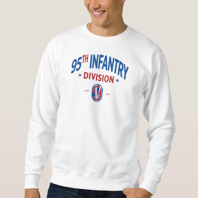 Sudadera 95ª División de Infantería "Hombres de hierro del  (Anverso)