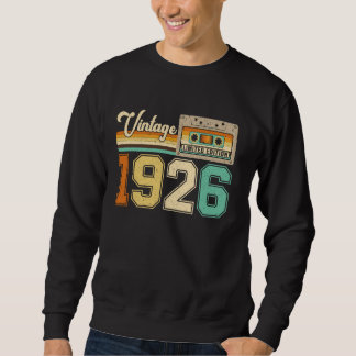 Sudadera 98 años de edad 1926 Hombres Vintage 98º cumpleaño