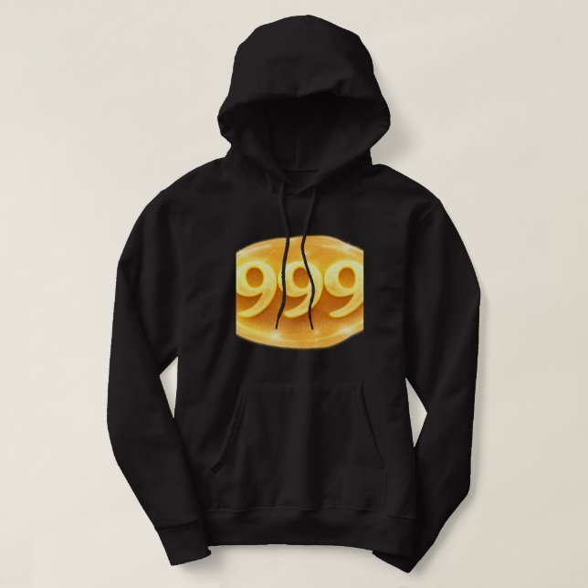 Sudadera 999 Angel Number Hoodie – Spiritual Awakening & Ne (Diseño del anverso)