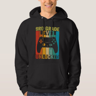 Sudadera 9.º Grado de jugadores de videojuegos desbloqueado