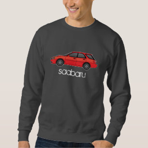 Sudadera 9-2xred, parodia del saabaru