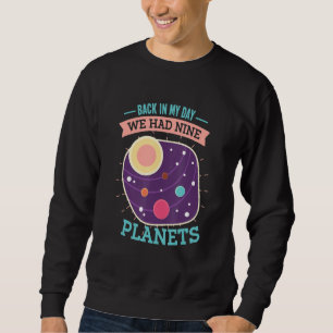 Sudadera 9 Planetas De Sistema Solar Y Astrop De Astronomía