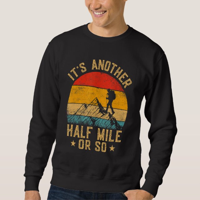 Sudadera A 800 metros de las montañas de senderismo (Anverso)