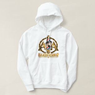 Sudadera A&A Barbershop Logo personalizado Barber de homb