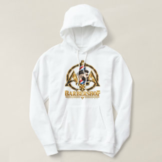 Sudadera A&A Barbershop Logo personalizado | Barber de homb