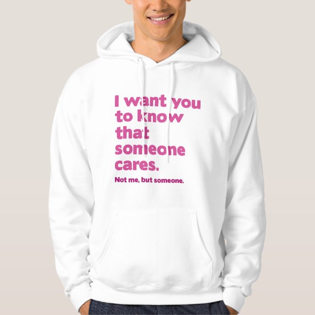 Sudadera A Alguien le importa (Anverso)