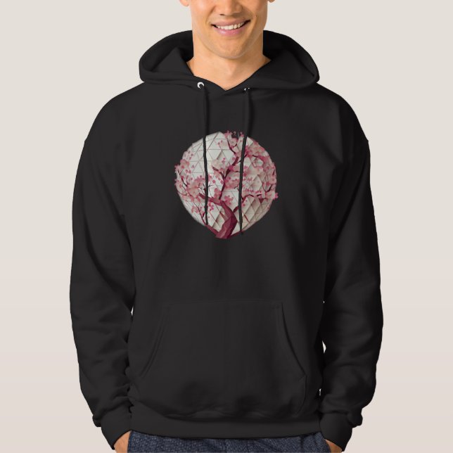 Sudadera A Beautiful Symbol of Renewal Cherry Blossom Spher (Anverso)