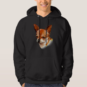 Sudadera A Chihuahua Dog le encanta estar con su pueblo