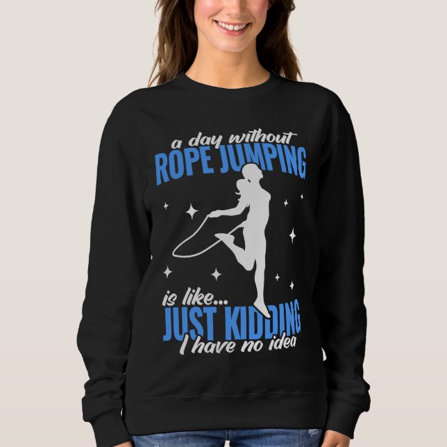 Sudadera a day without Rope Jumping for workout women Jumpi (Anverso)
