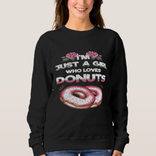 Sudadera A Donut Chica Le Encanta Donuts Pastry Chef Baker 