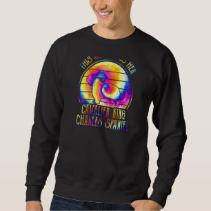 Sudadera A Esta Chica Le Encanta Su Cavalier Tie Dye Hippie
