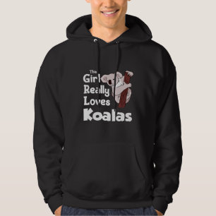 Sudadera A este Chica realmente le encanta el oso Koalas Ko