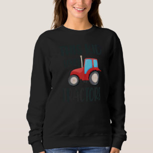 Sudadera A este chico le encanta el niño agricultor Tractor