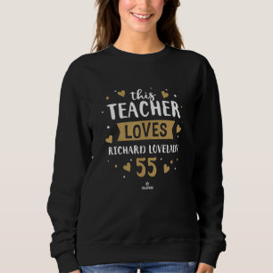 Sudadera A este profesor le encanta Richard Lovelady Kansas