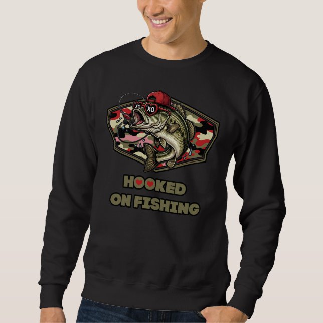 Sudadera A fun and bold illustration of a cool bass (Anverso)