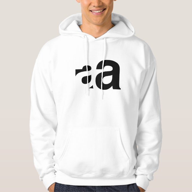 Sudadera "A Helvética " (Anverso)