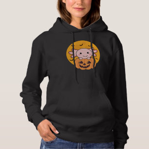 Sudadera A La Calabaza Axolotl Le Encantan Los Animales Dul